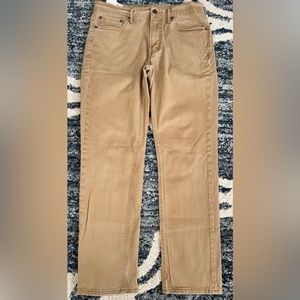Levi’s 541 32X32 Pants Athletic Fit Twill Flex Denim Jeans Brown